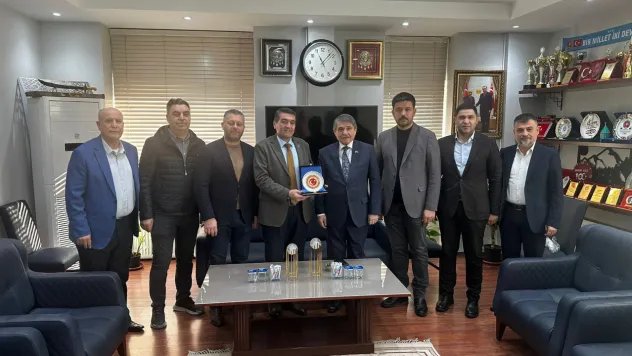 Hüseyin Tanrıverdi'den Saruhanlı Belediye Başkanı Ekrem Cıllı'ya Ziyaret