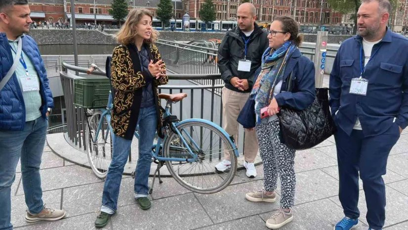Daha yeşil bir Manisa için Hollanda'da incelemelerde bulundular
