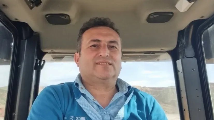 Tilki ile dozer operatörünün muhabbeti tebessüm ettirdi