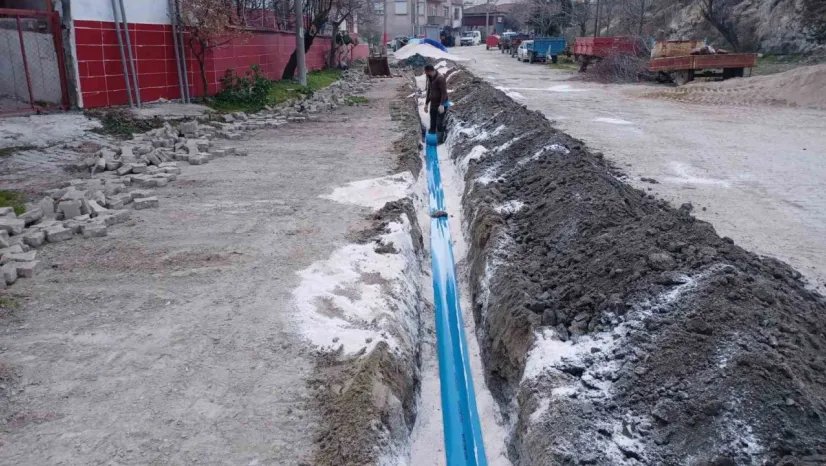 Zeytinliova'da altyapı çalışmalarında son aşamaya gelindi